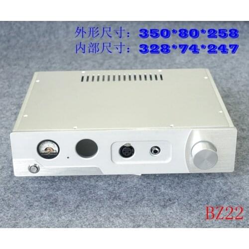 B22 aluminum chassis/case for amplifier with meter