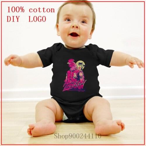 Baby Girl Clothes Fashion Infant hotline miami cock 0-12M Baby Boy Clothes Short Sleeve Baby Bodysuits Roupas bebe Clothing Sets