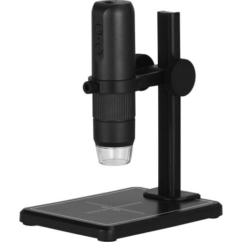 KKmoon WiFi Wireless Digital Microscope Portable Microscope Camera 50X to 1000X Magnification 8 Adjustable LED Lights