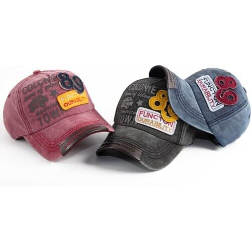 Fashion Unisex Casual Baseball Cap Cotton High Quality Vintage Bone Snapback Caps New Arrival Men Embroidery Female Hat