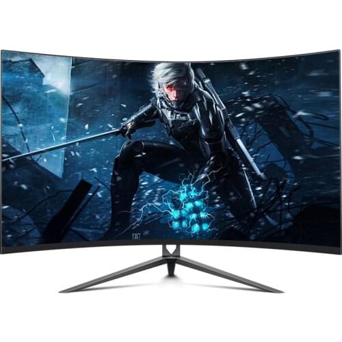 1MS 165 Hz 32 inch 1920×1080p gamer monitor LCD Curved Monitor PC HD Gaming monitor for Desktop Screen HDMI/DP computer monitor