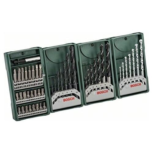 Bosch 2607017071 Multi 3 + 1 Mini X Line Drill Bits Set 4 Set