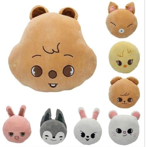 Skzoo Plush Pillow Cute Soft Stuffed Stray Kids Cushion Leeknow Hyunjin Dolls For Kid Girls Birthday Christmas Gift
