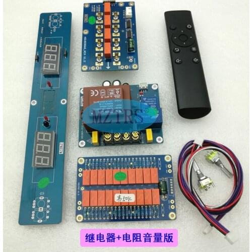 Relay Resistance, ALPS Potentiometer Volume Control Board 4-way Input Switching