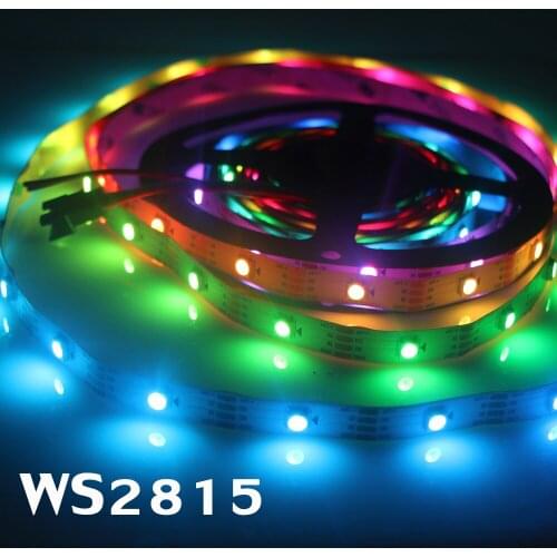 WS2815 (ws2812b upgrade)WS2813 RGB LED Strip Light Individually Addressable LED Dual Signal 1m 5m 30 60 144 LEDs waterproof IP67