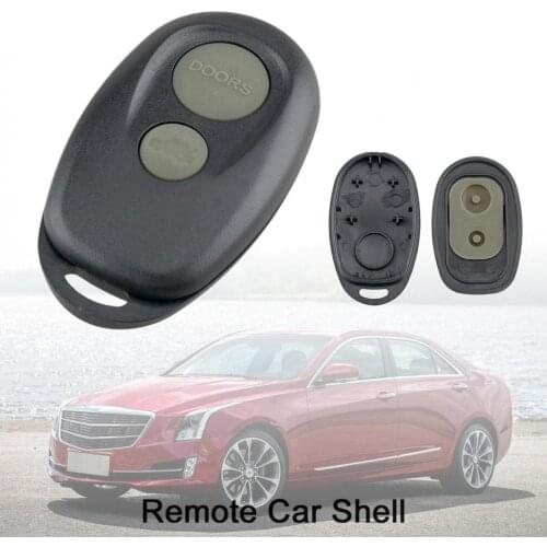 1pcs Black Durable Plastic 2 Buttons Replacement Car Remote Key Shell fit for Toyota Camry / Avalon / Conquest