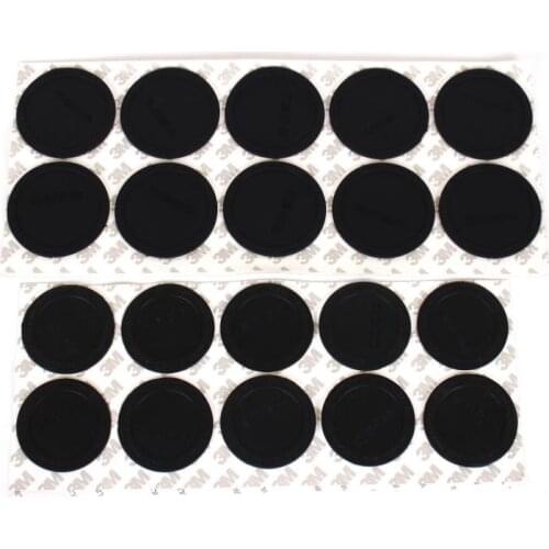 50mm 52mm 56mm Black Rubber Cup Sticker Stainless steel tumbler Protector Bottle bottom protective Cover rubber coasters SN3831