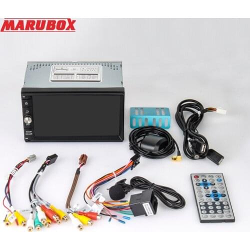 MARUBOX Car Radio for Nissan Honda Toyota Hyundai, 2Din Auto Multimedia Video Player, 64G Universal GPS Navigation KD7099