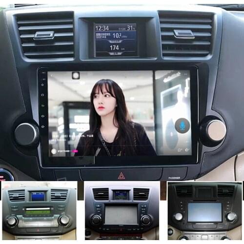 64GB Android 10 2Din Car Multimedia GPS For Toyota Highlander 2013 Autoradio BT Navigation Stereo Head Unit Tape Recorder Radio