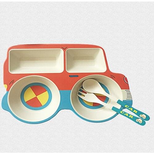 Baby Bowls Plate Tableware Children Food Container Placemat Dishes Infant Food Feeding Bowl Child Kids Feed Plate