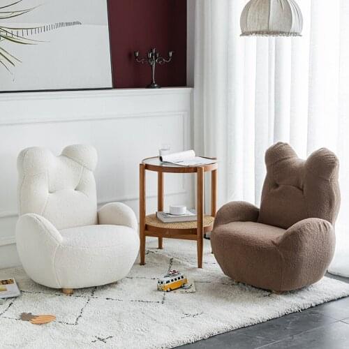 Bear Sofa Chair Child Reading Corner Sofa Family Child Animal Small Sofa Stool Cartoon Girl Princess Child Couch Kids Couch