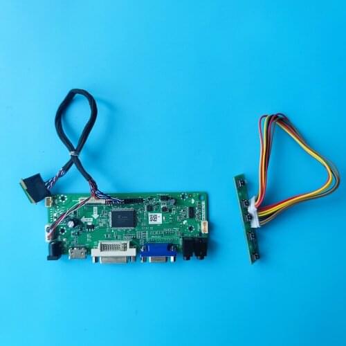 For 13.3" LTN133AT27-T01/202/102/205 1366×768 panel VGA M.NT68676 HDMI-compatible LCD Controller driver board Kit DVI LED
