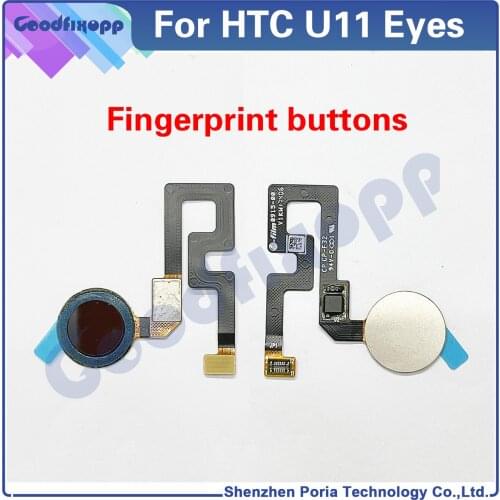 For HTC U11 Eyes U11 Eye Mobile Phone Home Button FingerPrint Touch ID Sensor Flex Cable Ribbon For HTC U11Eyes U11Eye 2Q4R100