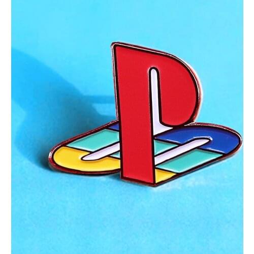 Classic Playstation Game Enamel Brooch Pin Backpack Hat Bag Collar Lapel Pins Badges Women Mens Fashion Jewelry Accessories