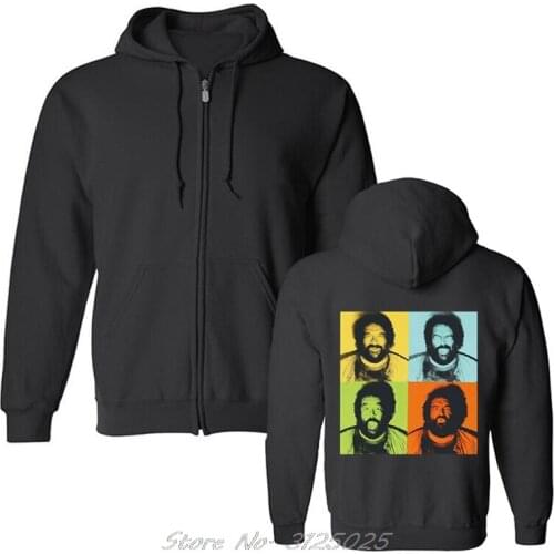 Bud Spencer Camiseta Pop Art Mens / Womens Hoodies Print Casual Breaking Bad Hoodie Spring Autumn Fleece Zipper Sweatshirt