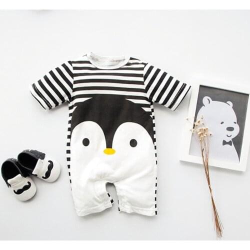 New Born Baby Clothes Baby Romper Kids Cotton Short Sleeves Jumpsuit Costume Baby Boy Baby Onesie 2021 Summer Wear