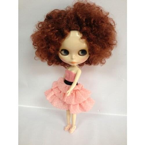Red brown Hair Nude Doll, Factory doll ,big eye doll,Fashion doll Suitable For DIY Change BJD Toy For Girls