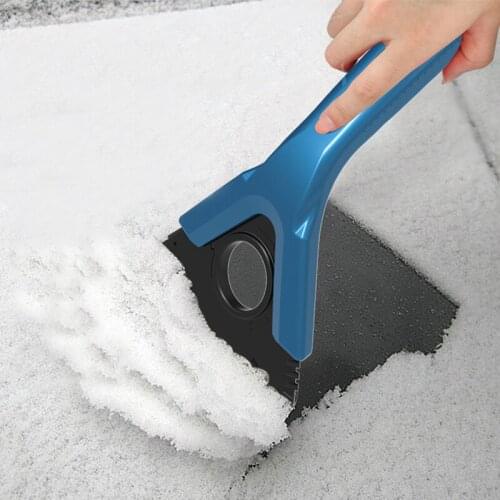 Snow removing shovel, snow scraper, snow remover, ice scraper, snow scraping tool