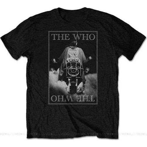 The Who 'Quadrophenia Classic' T-Shirt NEW Cotton Graphic Retro Tops Tee Shirt 11 Colors For Mens
