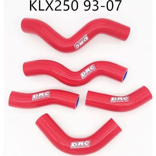 Silicone radiator coolant hose kit FOR Kawasaki KLX250 KLX 250 1993-2007