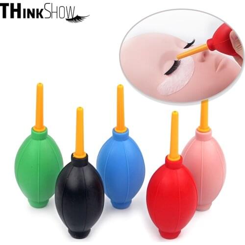THINKSHOW Rubber Air Blower for Individual Eyelash Extensions Rubber Dry Ball Grafting Eyelash Dry Blowing Balloons Manually Dry