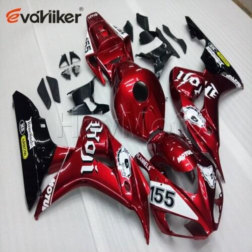 ABS motorcycle fairing for CBR1000RR 2006 2007 red CBR1000 RR 06 07 motorcycle panels Injection mold H2