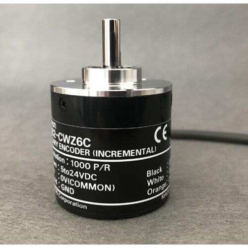 Original E6B2-CWZ6C CWZ5B CWZ1X CWZ3E OMRON Rotary Photoelectric Encoder 5-24V 100PPR -2500PPR