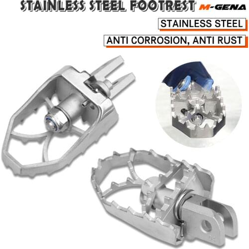 Motorcycle Foot Pegs Rests Footpegs For Suzuki GW250 DL650 DL1000 DL1050 V-Strom DL 650 1000 1050 2017-2021 Motorbike Dirt Bike