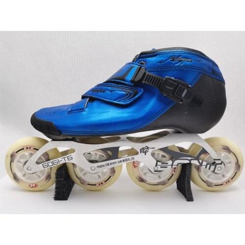 BONT Vayoor Blue 2PT 195mm Inline skate boot carbon skate package speed skate