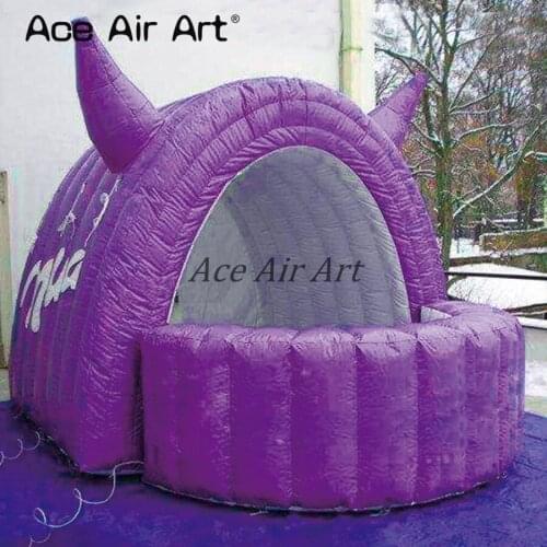 Popular outdoor archway inflatable concession booth inflatable chocolate bar for advertising