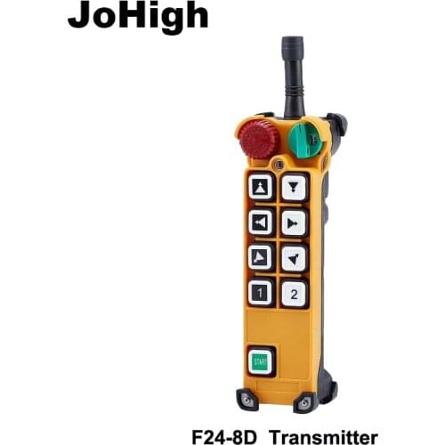 Industrial Wireless Crane Remote Control F24-8D DoubleSpeed 315Mhz 1 transmitter
