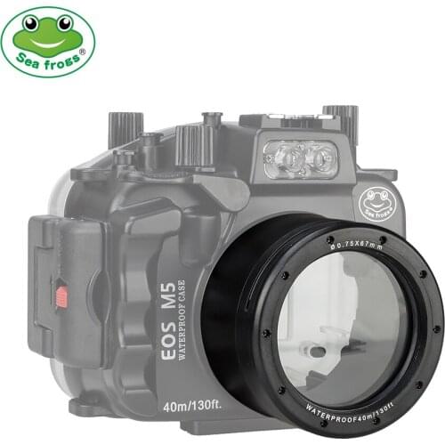 Seafrogs 18-55mm Lens Tube For Canon EOS M5 Waterproof Housing Case Replace Camera Accessory