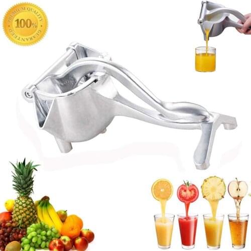 Squeezer Extractor Stainless Steel Fruit Juicer Manual Hand Juice Press