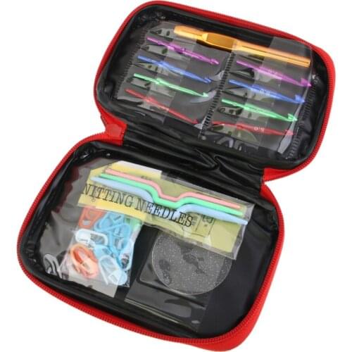 Box Crochet Knitting Knitting Needle for Tailors Sewing Mixed Color