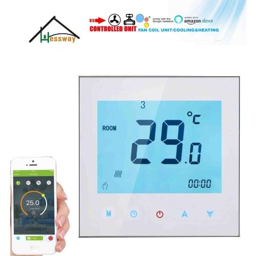 HESSWAY proportional 0-10V THERMOSTAT WIFI for 2P&4P cooling&heating