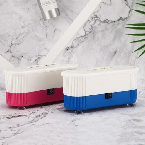 Ultrasonic Cleaner Jewelry Cleaning Machine Denture Glasses Coin Cleaner Ultrasonic Vibrating Cleaning Machine for Watches Rings