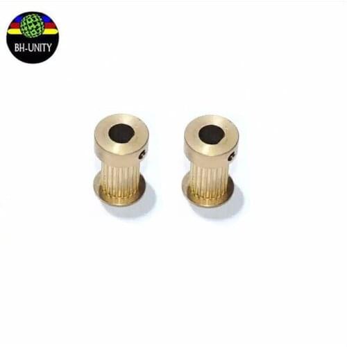 Factory price! Top quality timing belt pulley 20teeth /24teeth wit-color gear for inkjet printer pulleys timing belts
