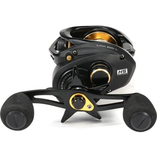 12+1 Ball Bearings Baitcasting Fishing Reel with Deep Shallow Spools 7.8:1 Gear Ratio Fishing Bait Casting Reel