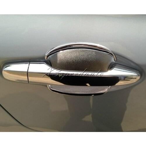 Car Styling Chromed ABS Plastic Door handle cover For Civic 2012-2015