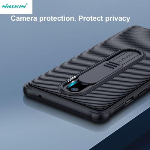 For oneplus 8 1+8 Case Nillkin Camera Protective cover for one plus 8 Slide Protect Protective Case Lens phone shell
