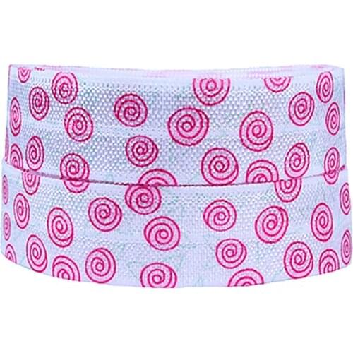 FLRA FOE(50 yards per roll) Pink swirl patterns Valentine foe