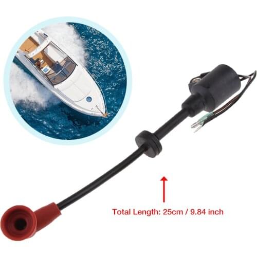Boat Ignition Coil Marine Outboard Motor Ignition Alloy Coil Assy For 9.9/15HP 2-Stroke Yamaha 1996-2006 Boat Accessories Marine