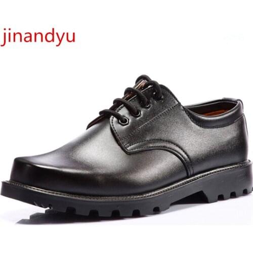 Military Combat Mens Steel Toe Cap Anti Smashing Work Boots Shoes Men Iron Nose Anti-puncture Safety Shoes Black Army Boots