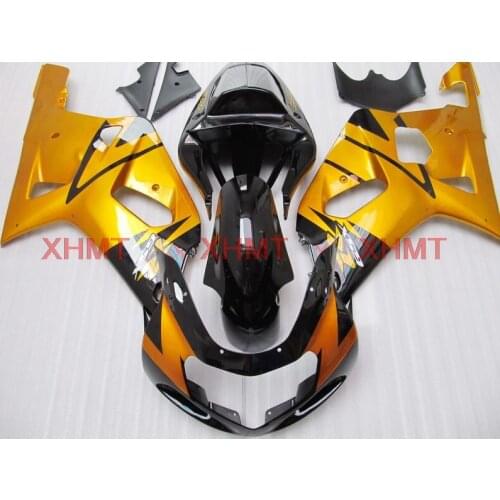 For GSXR 600 750 1000 2000 - 2003 K1-2 Abs Fairing GSXR600 GSXR750 GSXR1000 2002 01 00 Yellow Black Bodywork