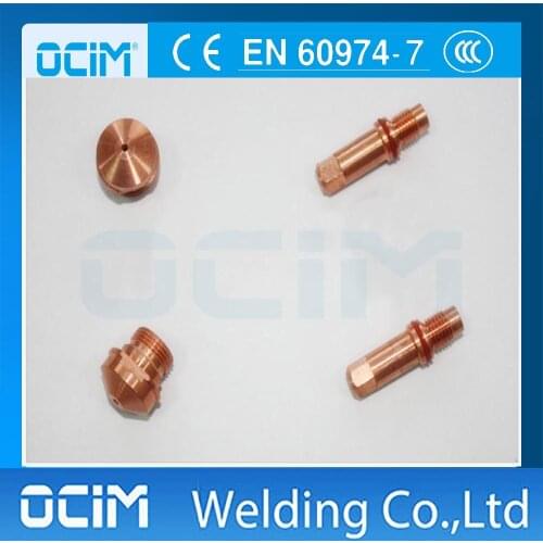 5pcs C1843 Nozzle +1367 Electrode For CP200 Plasma Torch
