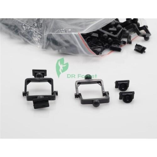 Dentist Lab Plastic Disposable Articulator Ceramco Articulator Black 50Pcs For Dental Clinic