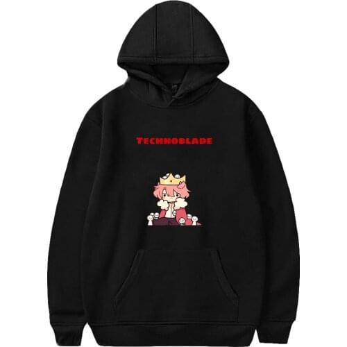 Technoblade Fashion Prints Hoodies Women/Men Long Sleeve Hooded Sweatshirts Hot Sale Casual Harajuku Streetwear Clothes