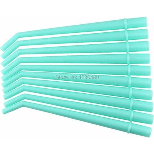 Dental Surgery Pipe Elbow 1/4 Inch Diameter Green Large Size Aspirator Tube Bend Dentist Operation Instruments