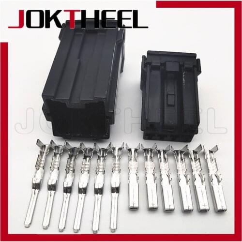 1/5/10/20 sets black KET 6 Pin way male female auto wire connector electric Plug for car MG620401 7122-8365 MG610398 7123-8365