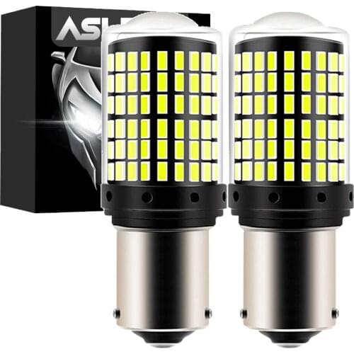 2pcs 1156 BA15S P21W 1157 P21/5W BAY15D BAU15S PY21W 7440 W21W T20 CanBus LED Car Tail Bulb Brake Reverse Lamp Signal Light